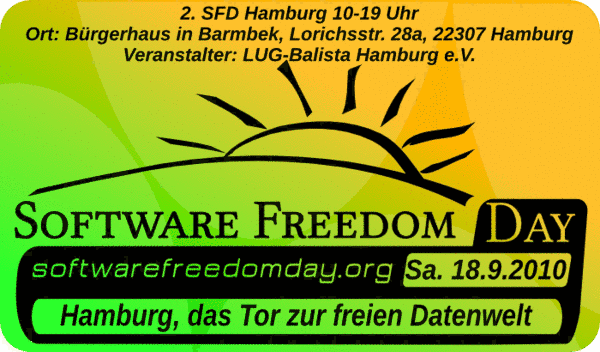 Software Freedom Day 2010